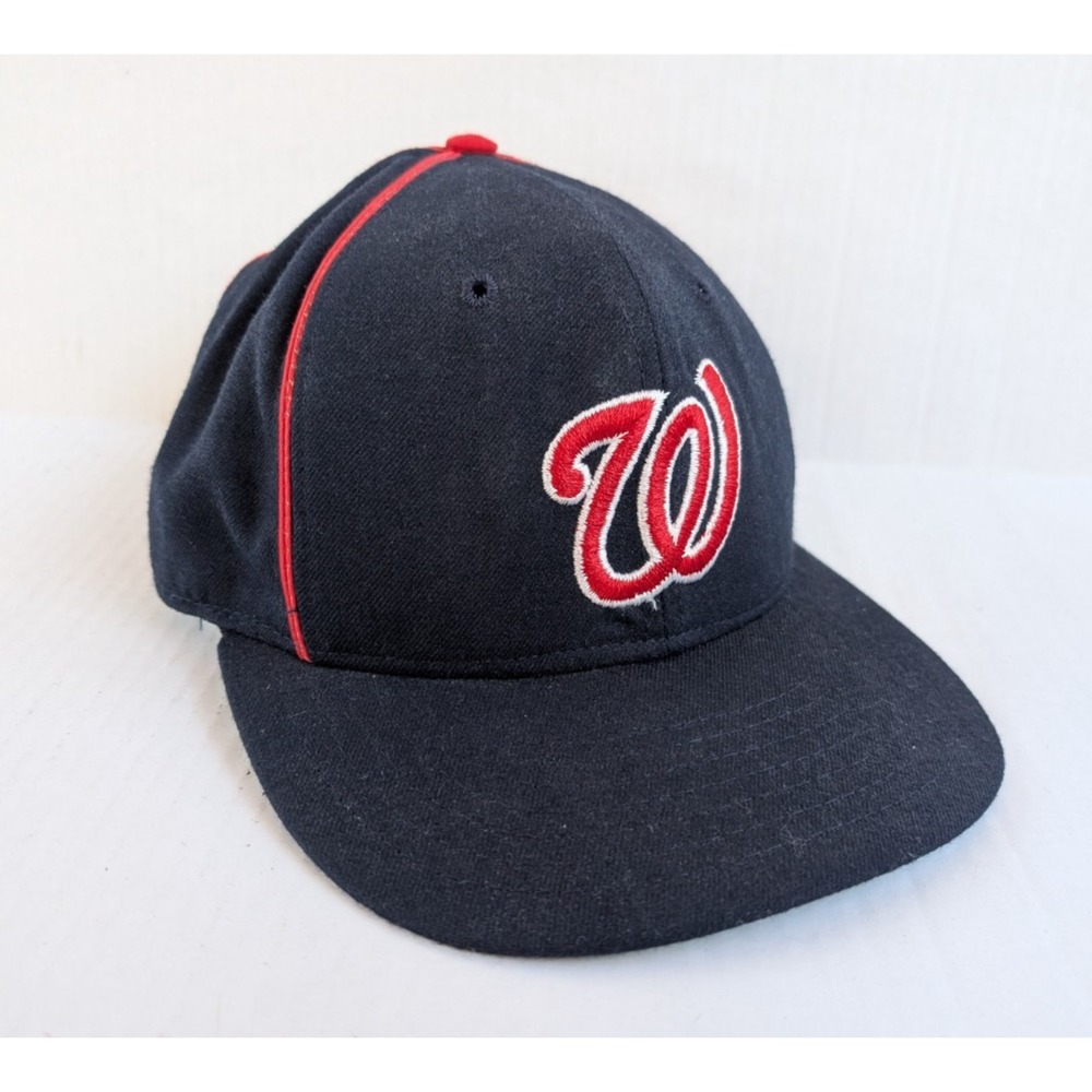Vintage Washington Senators Hat Wool Fitted Size 7 Roman Pro USA‎ Made 70s MLB